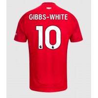 Fotballdrakt Herre Nottingham Forest Morgan Gibbs-White #10 Hjemmedrakt 2024-25 Kortermet